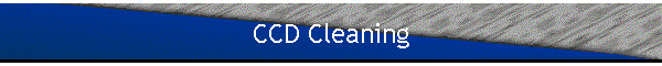 CCD Cleaning