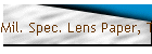 Mil. Spec. Lens Paper, Tissue, Gauze